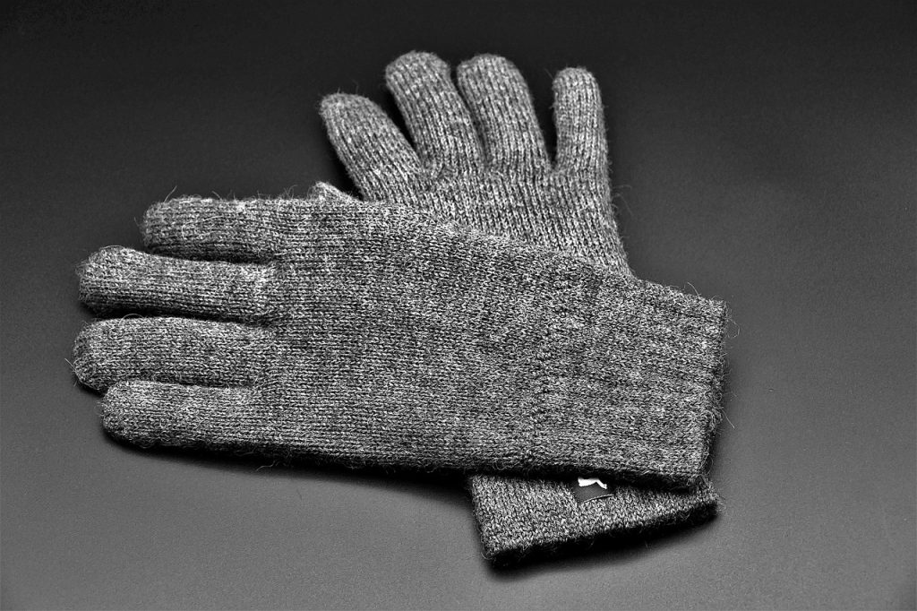 gloves, wool, warm